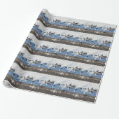 Scattering Geese Geschenkpapier (Ungerollt)
