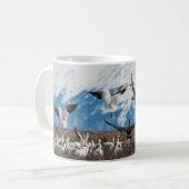 Scattering Geese Kaffeetasse (Vorderseite Links)