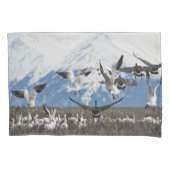 Scattering Geese Kissenbezug (Vorderseite-Links)