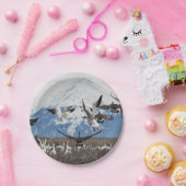 Scattering Geese Pappteller (Party)