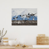 Scattering Geese Poster (Küche)