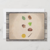 SCAVENGER HUNT FOTO KINDERGEBURTSTAG PARTY INVITE EINLADUNG (Rückseite)