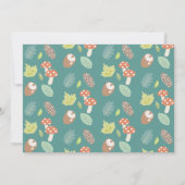 Scavenger Hunt Naturlehrpfad Aquamarines Foto Gebu Einladung (Rückseite)