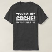 Scavenger Jagd Geocacher Funny Geocaching T-Shirt (Design vorne)