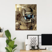 Scavengers ART PRINT Cyberpunk Goth Geiture Fee Poster (Heimbüro)