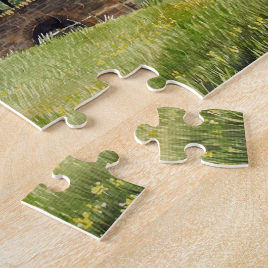 Scawgill Bridge over River Aiken, Lake District Puzzle (Seite)