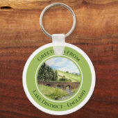 Scawgill Bridge over River Aiken Lake District Ver Schlüsselanhänger (Vorderseite)