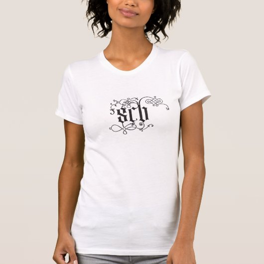 scb - Damen-grundlegender T - Shirt (Vorderseite)