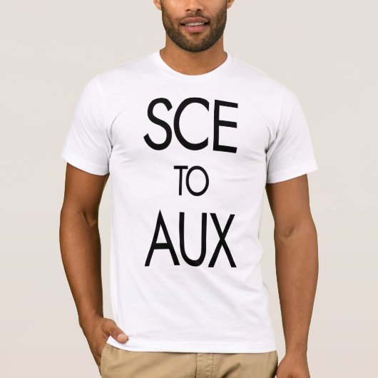 SCE als Funny Space Race und Rocket Science T-Shirt (Vorderseite)