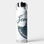 SCEC, 25 oz Wasserflasche mit Strohhalm Trinkflasche (Vorderseite)
