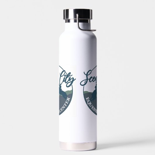 SCEC-Wasserflasche, kleines Logo Trinkflasche (Links)