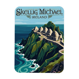 Sceilg Mhichíl Irland Magnet