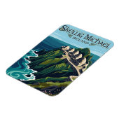 Sceilg Mhichíl Irland Magnet (Linke Seite)