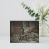 Scène de chasse: le butin (Teil. 3) Postkarte (Stehend Vorderseite)