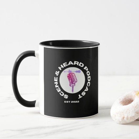 Scene & Heard Coffee Tasse (Mit Donut)