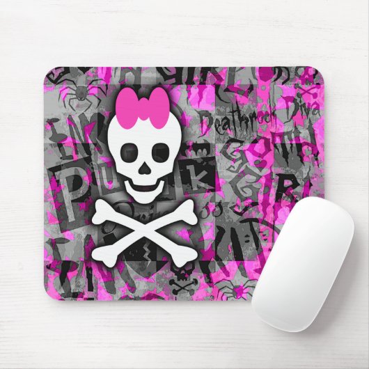 Scene Kid Graffiti Mousepad (Mit Mouse)