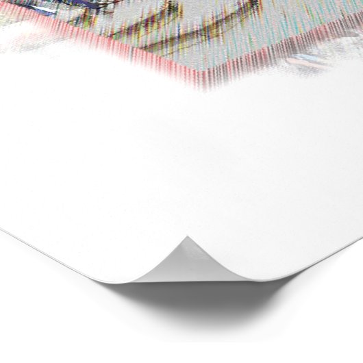 SCENE Tour Auto Poster (Ecke)