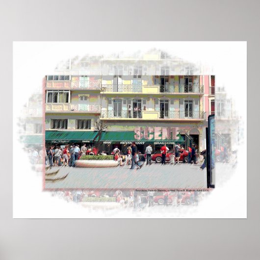 SCENE Tour Auto Poster (Vorne)