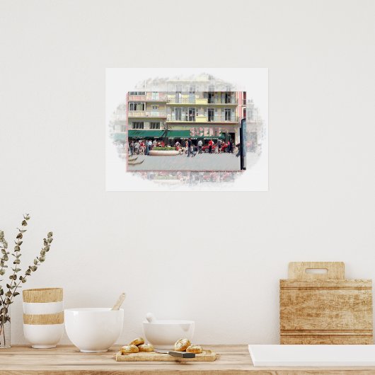 SCENE Tour Auto Poster (Küche)