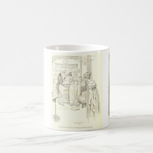 Scenes from Pride and Prejudice Kaffeetasse (Mittel)