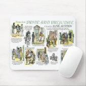 Scenes from Pride and Prejudice Mousepad (Mit Mouse)