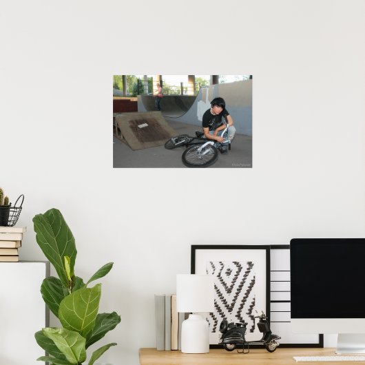 Scenester BMX Poster (Heimbüro)