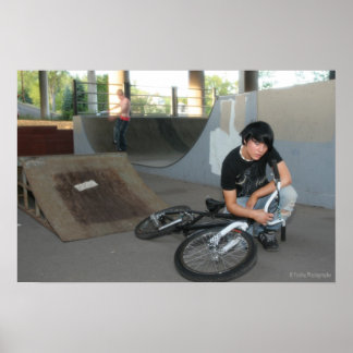 Scenester BMX Poster