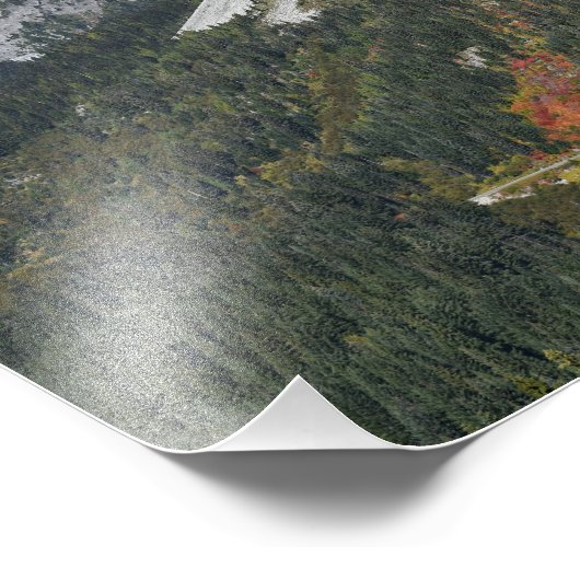 Scenic Canyon Autumn Color Landscape Fotodruck (Ecke)