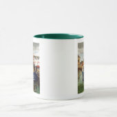 Scenic Galway City Ireland Fishing Boat Tasse (Zentrum)