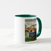 Scenic Galway City Ireland Fishing Boat Tasse (VorderseiteRechts)