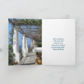 SCENIC ISLE OF CAPRI FOR BIRTHDAY CHEER KARTE (Innenseite)
