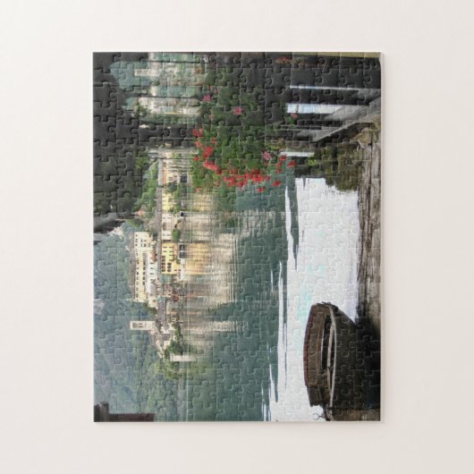 Scenic Lake Orta Puzzle (Vertikal)