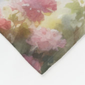 Scenic Landscape a Victorian Train Fleecedecke (Ecke)