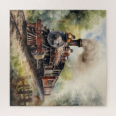Scenic Landscape a Victorian Train Puzzle (Horizontal)