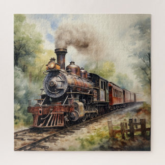 Scenic Landscape a Victorian Train Puzzle