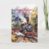 Scenic Landscape with Train Karte (Vorderseite)