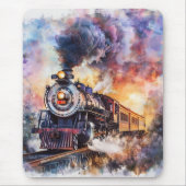 Scenic Landscape with Train Mousepad (Vorne)
