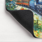 Scenic Landscape with Train Mousepad (Ecke)