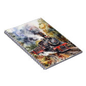 Scenic Landscape with Train Notizblock (Rechte Seite)