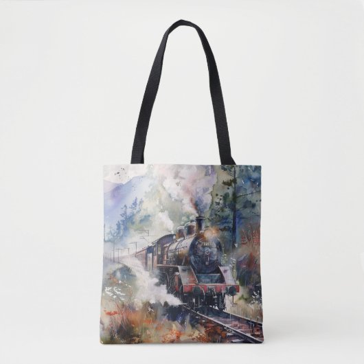 Scenic Landscape with Train Tasche (Vorderseite)