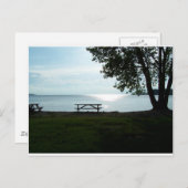 Scenic Picnic Table Postkarte (Vorne/Hinten)