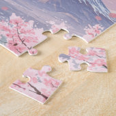 Scenic Puzzle of Mount Fuji and Cherry Blossoms (Seite)