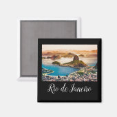 Scenic Rio de Janeiro Magnet (Vorderseite/Rückseite)