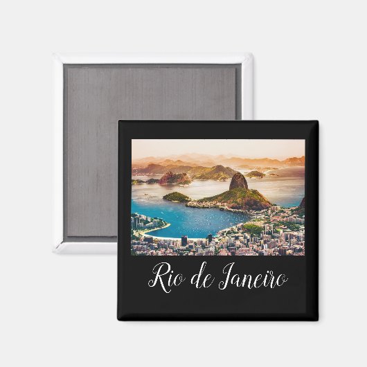 Scenic Rio de Janeiro Magnet (Vorderseite/Rückseite)