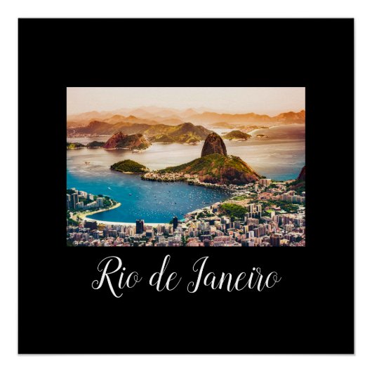 Scenic Rio de Janeiro Poster (Vorderseite)