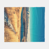 Scenic view in Mt. John summit view point,  Lake T Fleecedecke (Vorderseite (Horizontal))