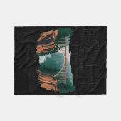 Scenic View Of New River Gorge National Park West Fleecedecke (Vorderseite (Horizontal))