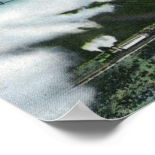 Scenic Views of the Trip towards the Summit Poster (Ecke)