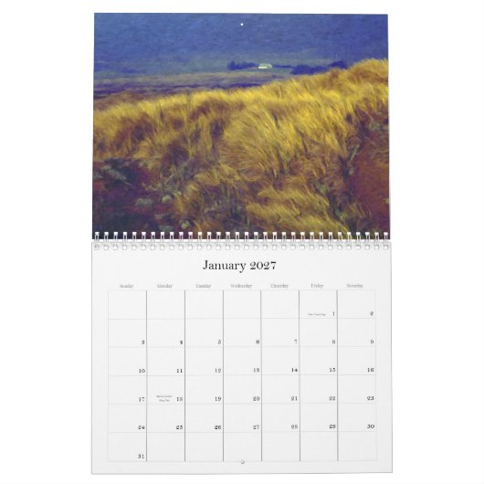 Scenics - Ranch-Szenen-Malerei-Kalender Kalender (Jan 2027)