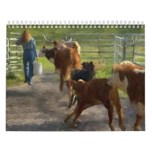 Scenics - Ranch-Szenen-Malerei-Kalender Kalender